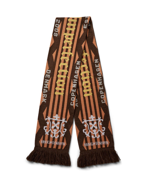 Club Scarf - Dark Brown