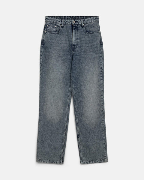 Relaxed Denim Jeans - Dirty Blue