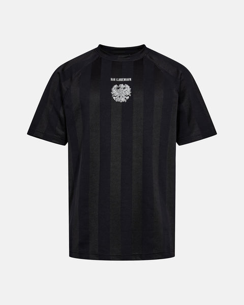 Crest Football Tee - Black