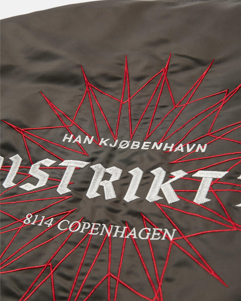 Distrikt Bomber Jacket - Khaki Green