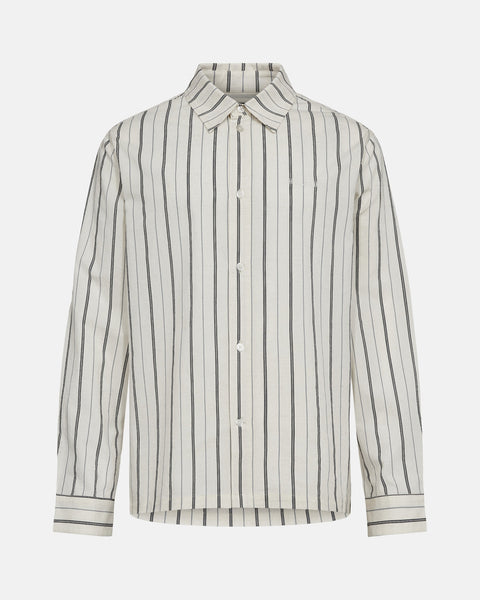 Striped Summer Shirt - White
