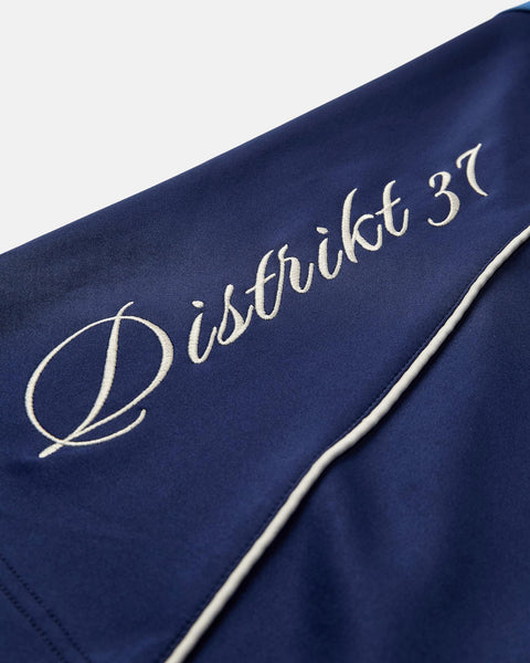 Vintage Distrikt Track Pants - Dark Navy Blue