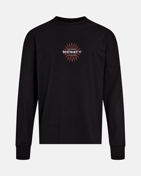 Distrikt Tee LS - Washed Black