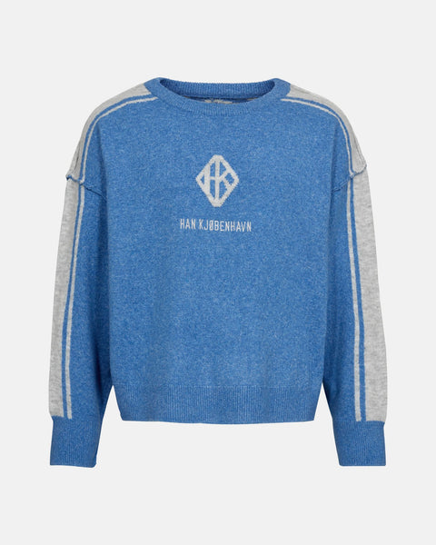 Logo Knit - Sky Blue