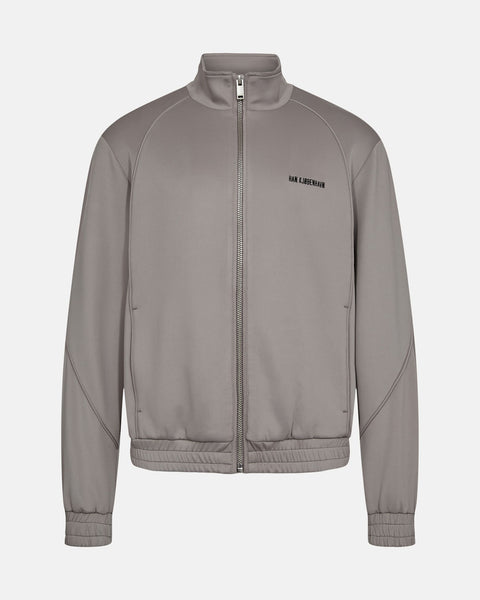 Logo Track Jacket - Light Grey