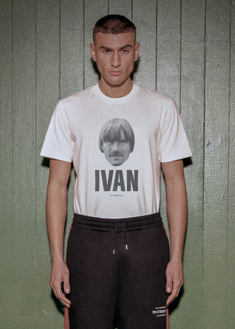 Ivan Face Tee - White