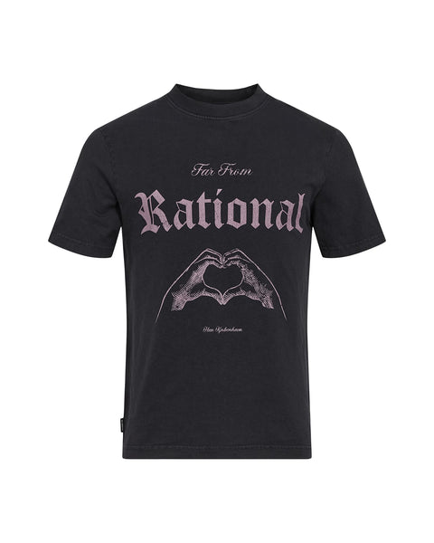 Heart Regular Tee - Dark Grey