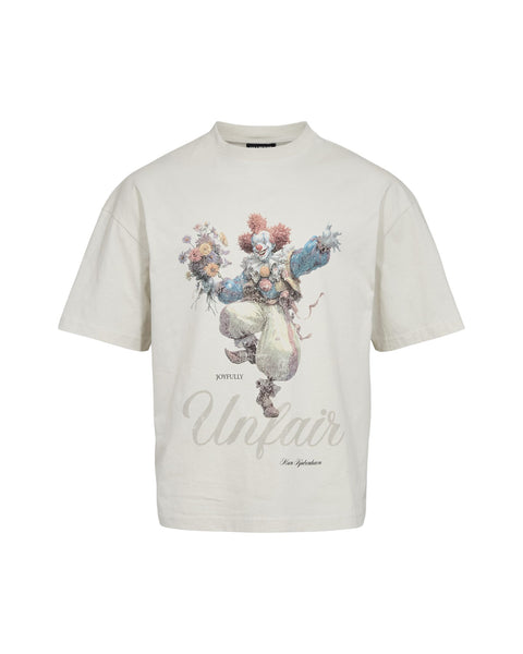 Clown Loose Tee - Dirty White