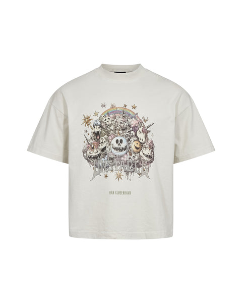 Madhouse Boxy Tee - Dirty White