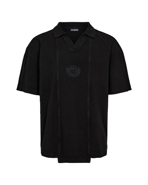 Crest Polo Shirt - Black