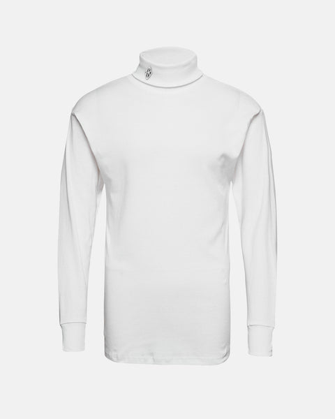 Diamond Turtleneck - White