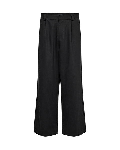 Relaxed Tencel Trousers - Black