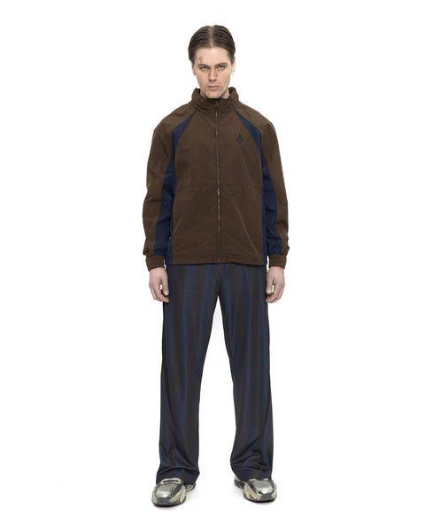 Technical Hooded Jacket - Dark Brown