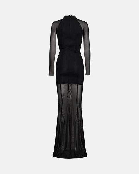Mesh Dress - Black