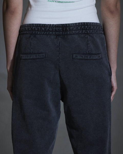 Monogram Jersey Trousers - Dark Grey