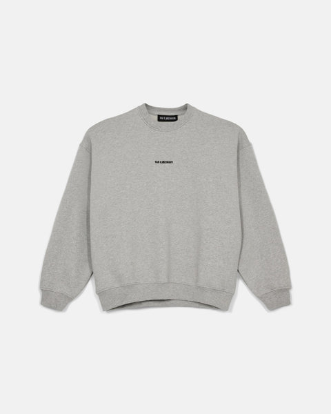 Daily Oversized Crewneck - Grey Melange