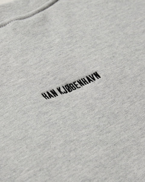 Daily Oversized Crewneck - Grey Melange