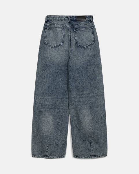 Baggy Denim Jeans - Dirty Blue