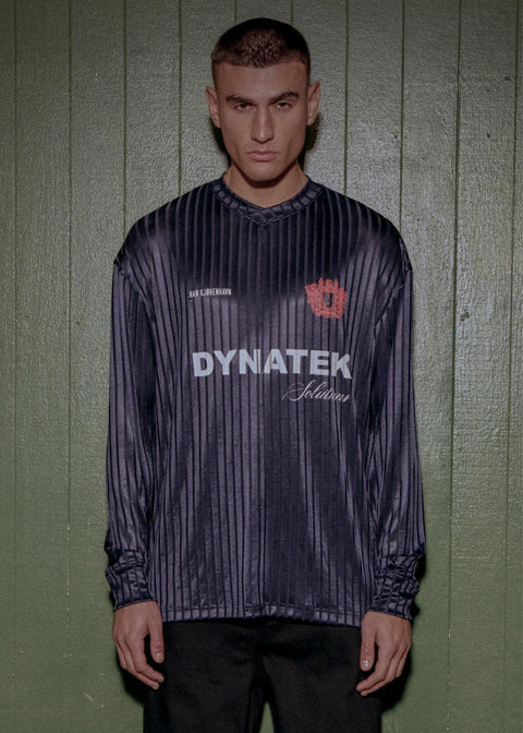 Dynatek Football Jersey LS - Dark Navy Blue