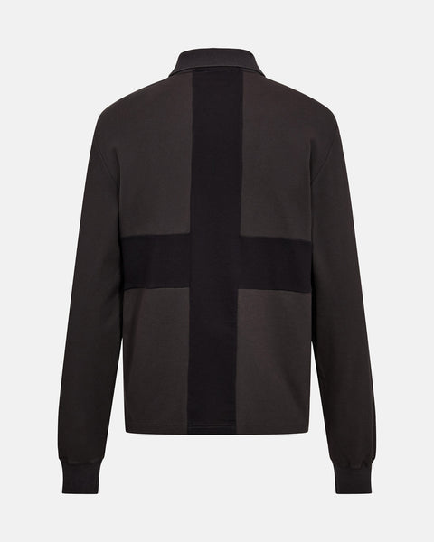 Distrikt Polo LS - Dark Grey