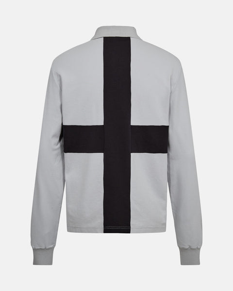 Distrikt Polo LS - Light grey
