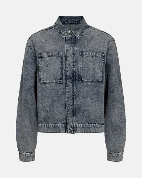 Denim Overshirt - Dirty Blue