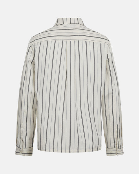 Striped Summer Shirt - White