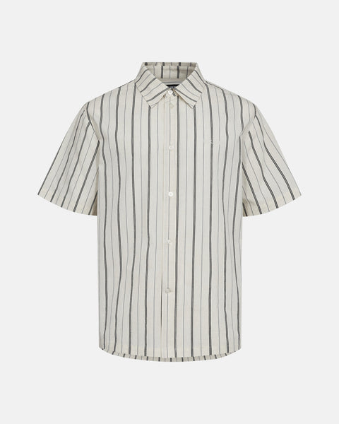 Striped Summer Shirt SS - White
