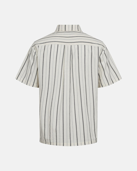 Striped Summer Shirt SS - White