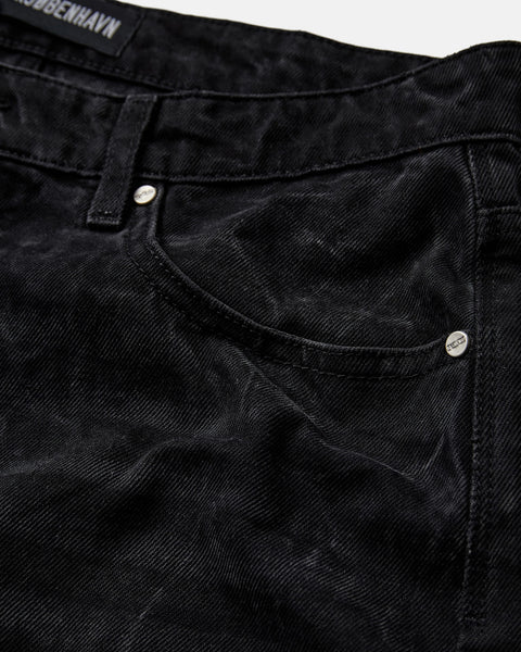 Denim Jorts - Black Vein