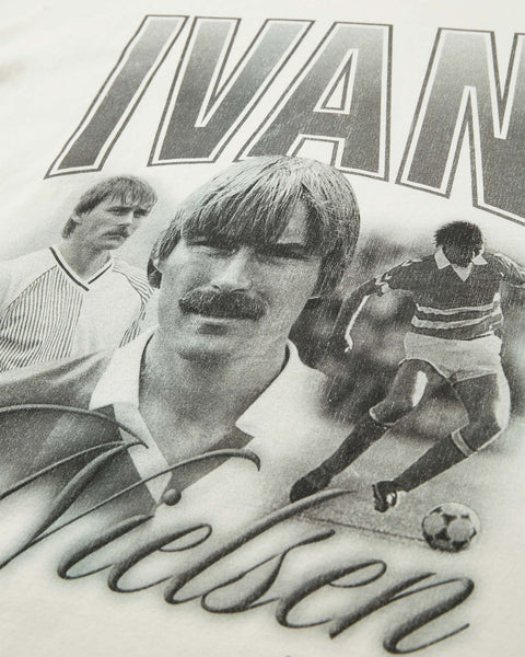 Ivan Monochrome Tee LS - White