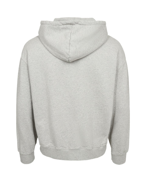 Clown Loose Hoodie - Light Grey Melange