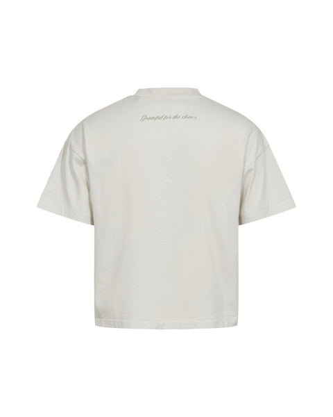 Madhouse Boxy Tee - Dirty White