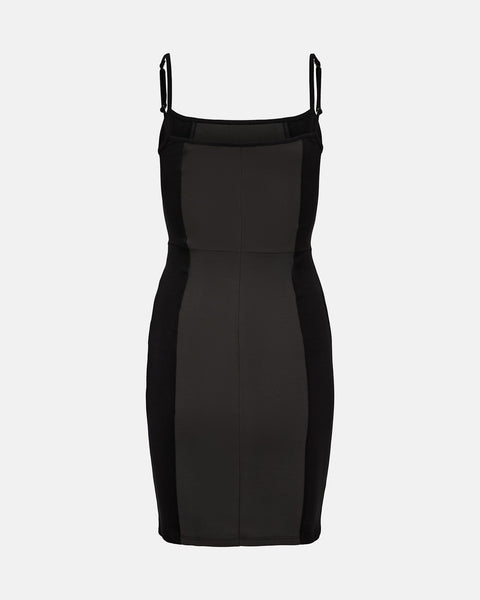 Diamond Mini Dress - Black