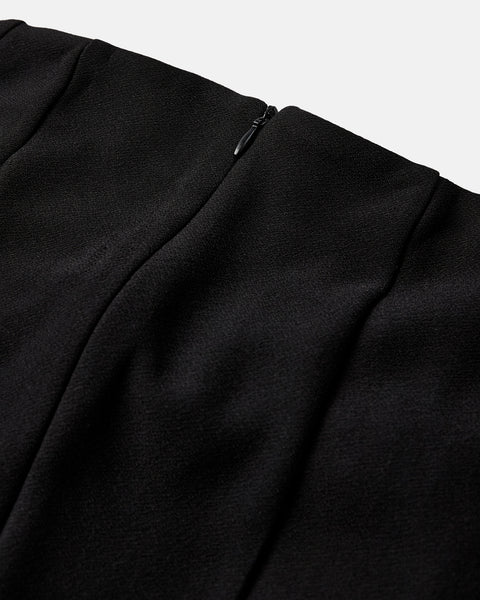 Draped Dress - Black